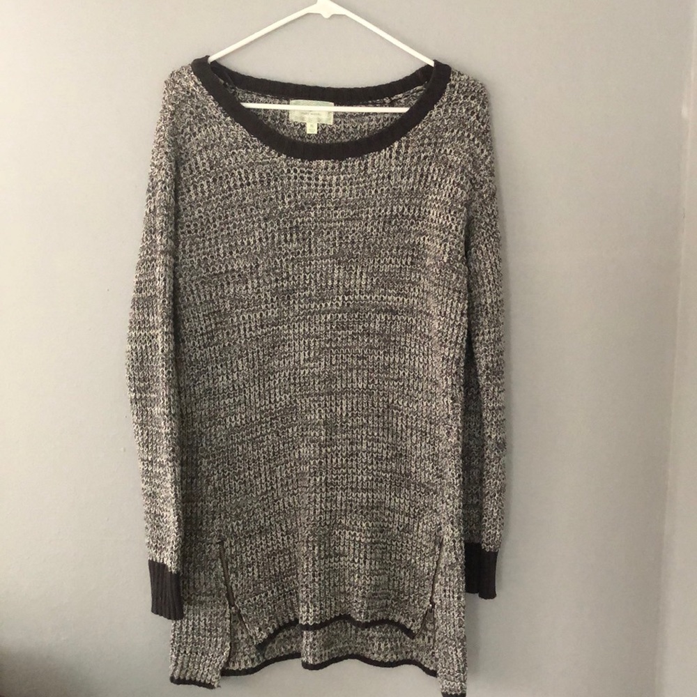 Long, knit, sweater dress tunic